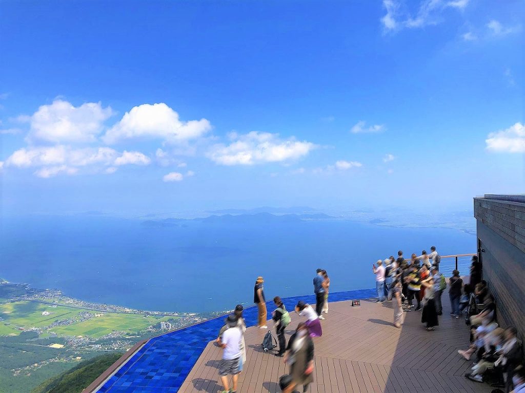 滋賀県　観光　琵琶湖テラス　琵琶湖バレイ　琵琶湖