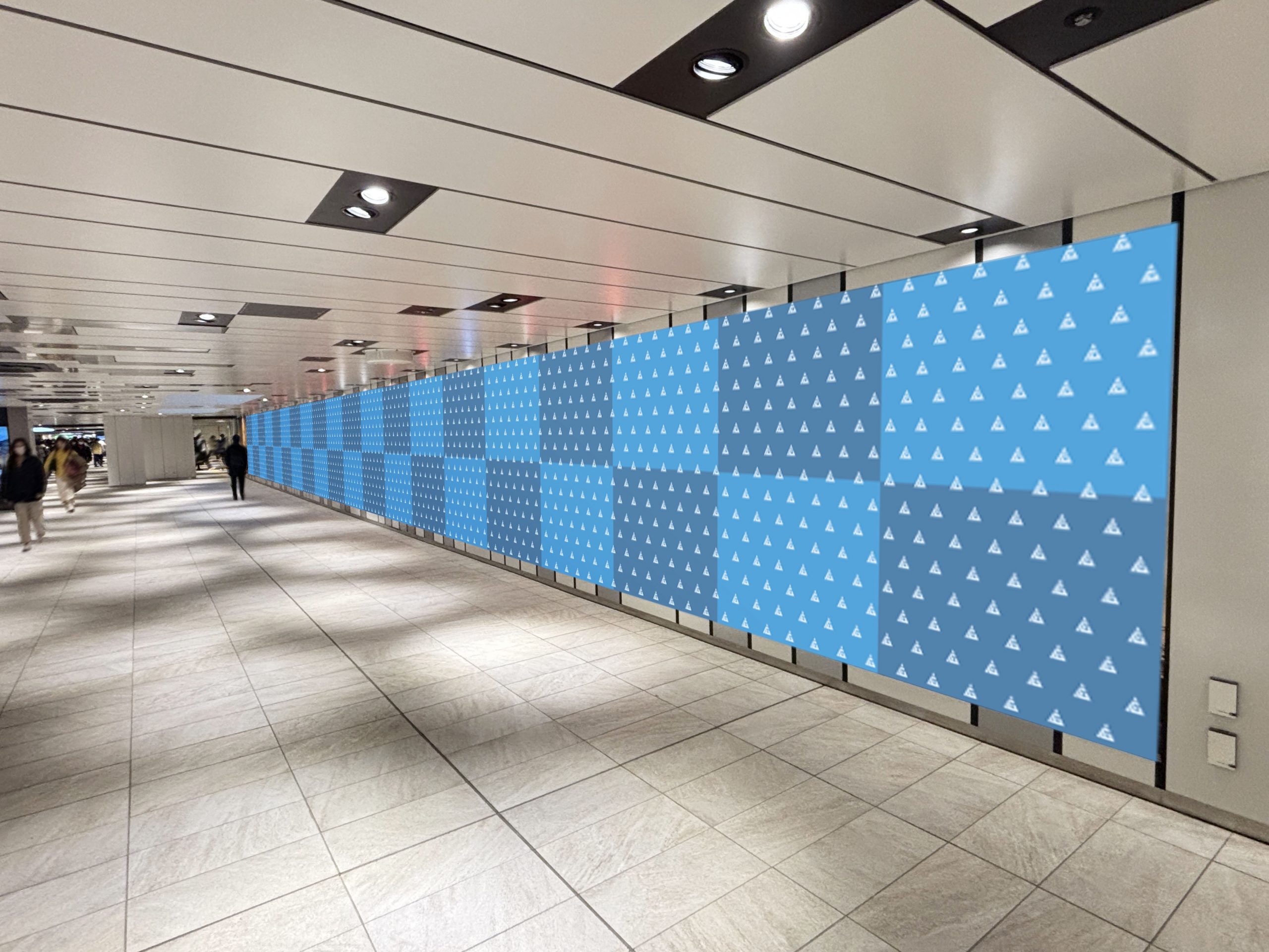 大阪駅前地下道 東西通路ジャック100