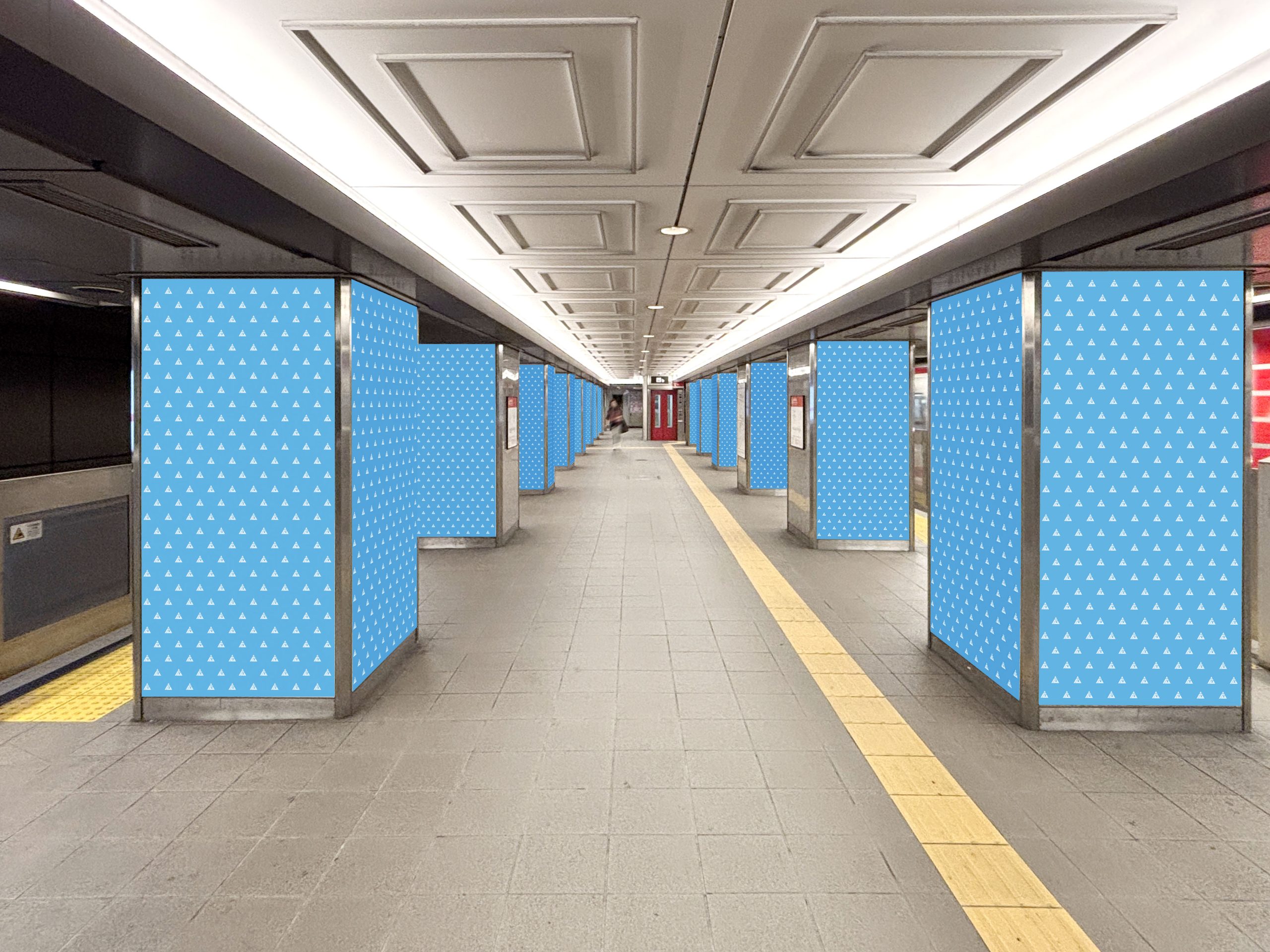 Osaka Metro 心斎橋ホームシート